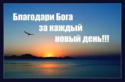 Спасибо Господи...