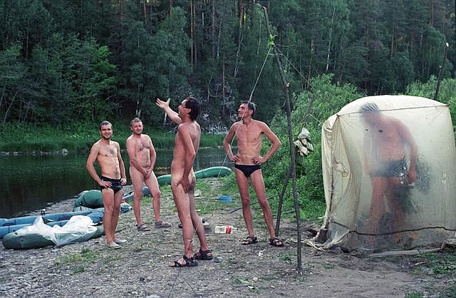Nude Rafting