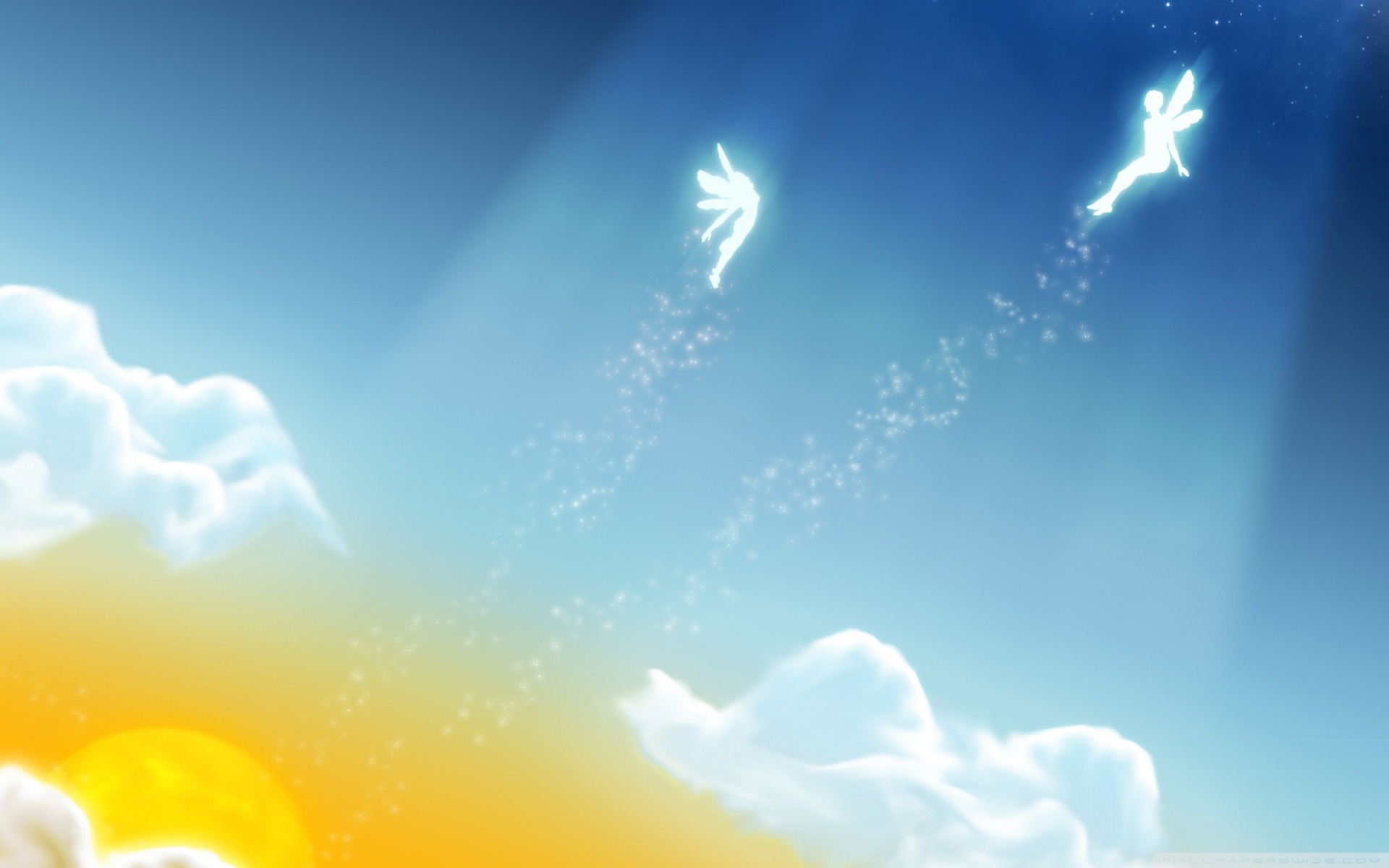 Небо весной...