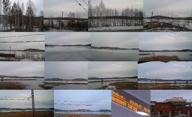 За окном пролетает уральский апрель...