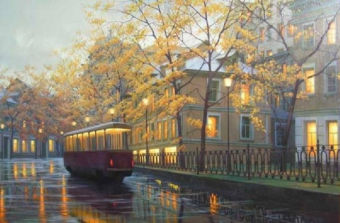 Поздняя осень в городе (Мира Бриг) / Стихи.ру