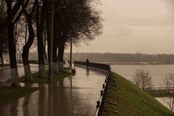 А у нас сегодня дождь
