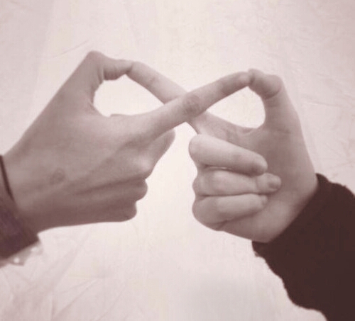 Любовь друг к другу наша... бесконечна...