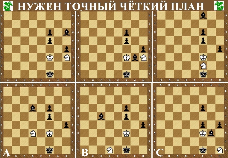 Здесь нужен точный чёткий план