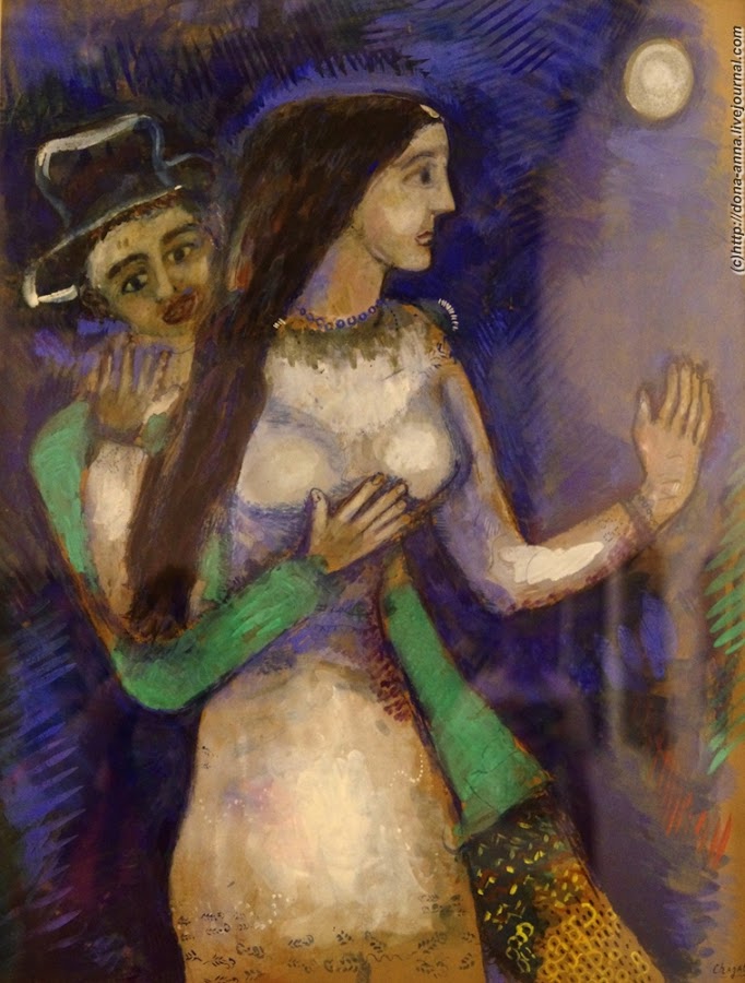 Шагал любовники. Тель-Авивский музей изобразительных искусств картины. Шагал в ГМИИ. Шагал поцелуй.