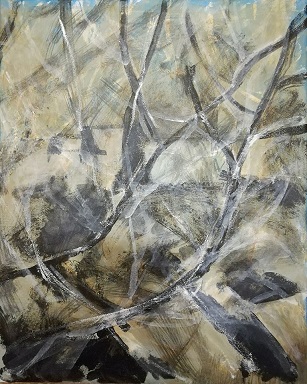 Я стою на краю балкона