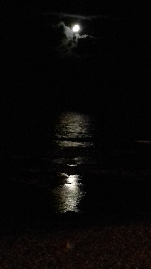 Шатаюсь по ночам на диком пляже...