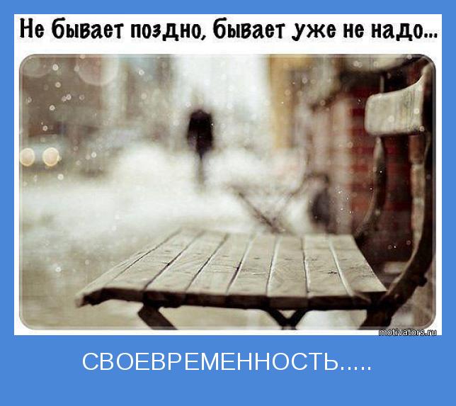 Своевременность