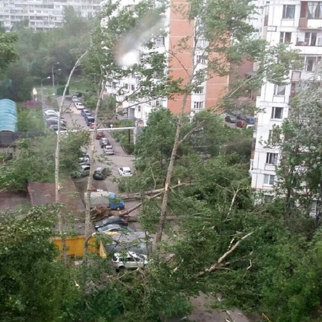 Ураган в москве