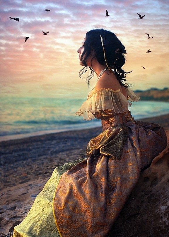 Женщина уходящая в даль картинки и рисунки