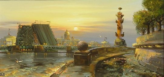 Город белых ночей