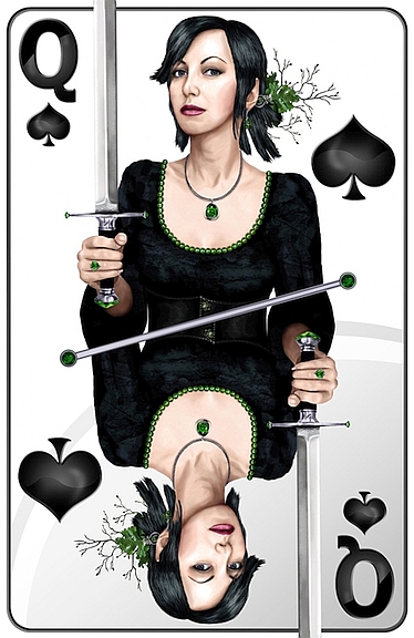 Карта пиковой дамы картинка