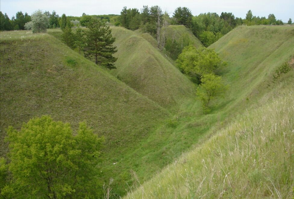 Промоина в горах