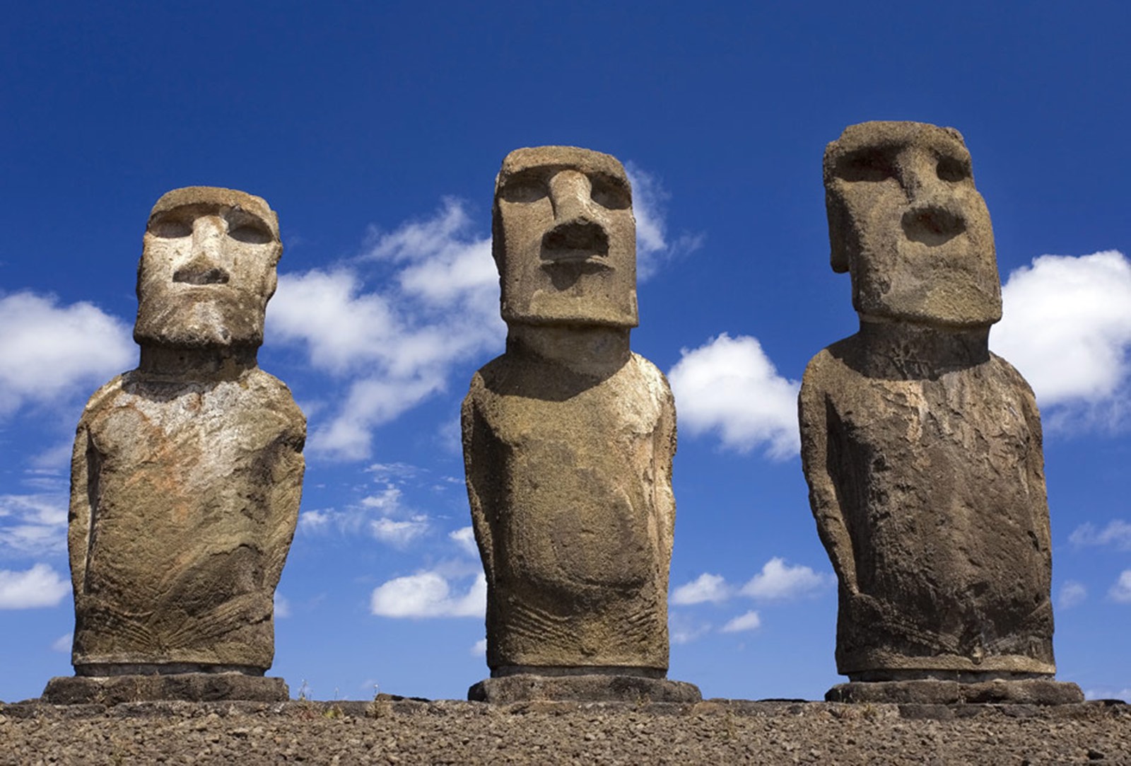 Четыре идола. Каменные истуканы острова Пасхи. Идолы острова Пасхи. Моаи на острове Пасхи. Остров Пасхи статуи.