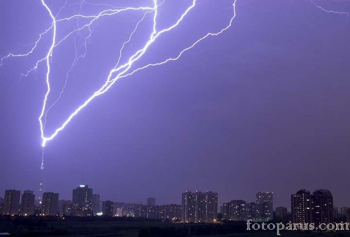 Ливень льёт у нас в Столице!