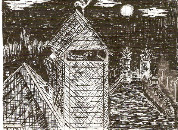 Дачные войны-10! Тише - кот на крыше...