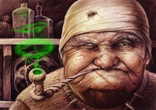 Бабка Агапка