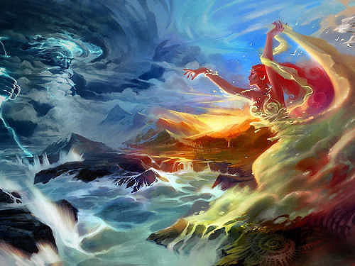 Стихия - страсть мятущейся натуры...