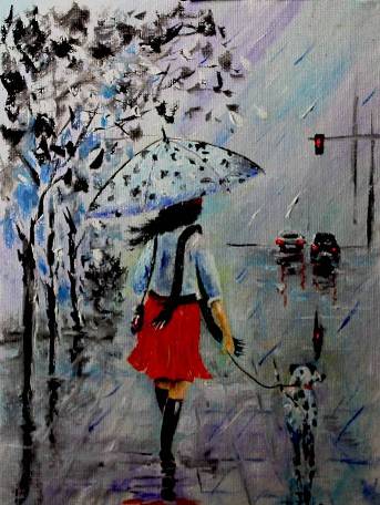 Приходили к нам дожди...