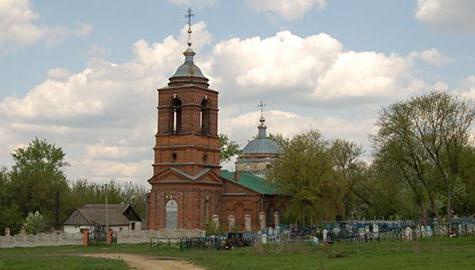 На сельском кладбище