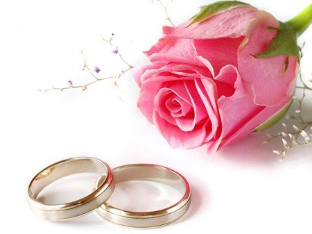 Розовая свадьба