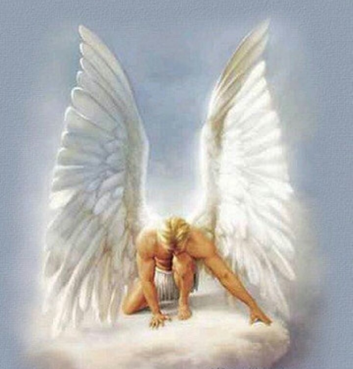 Изображение ангела хранителя с крыльями
