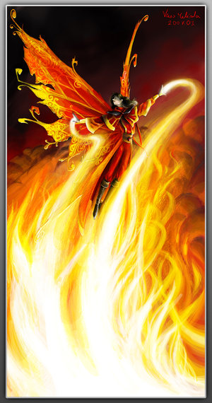 Мотылька манИт, за стеклом огонь...