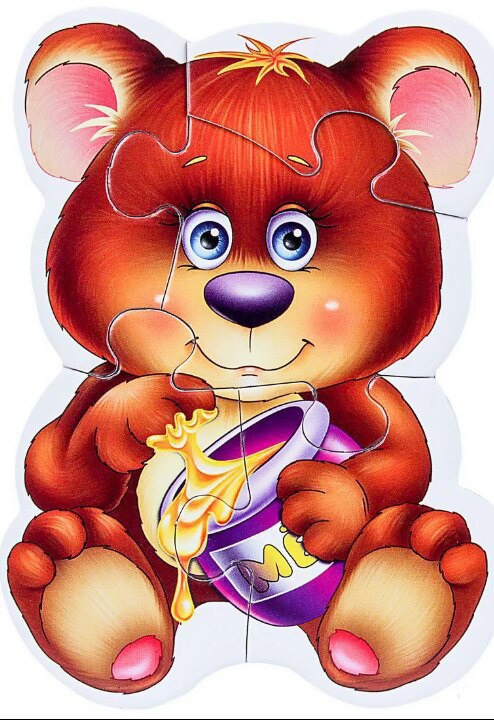 Мишка в стиле авангард