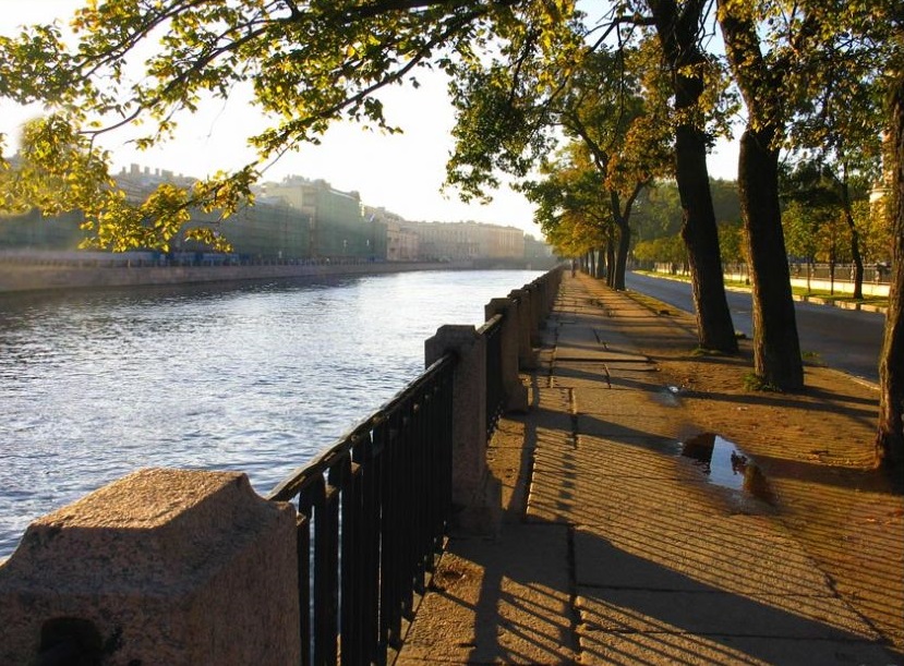 Солнечная осень в Питере
