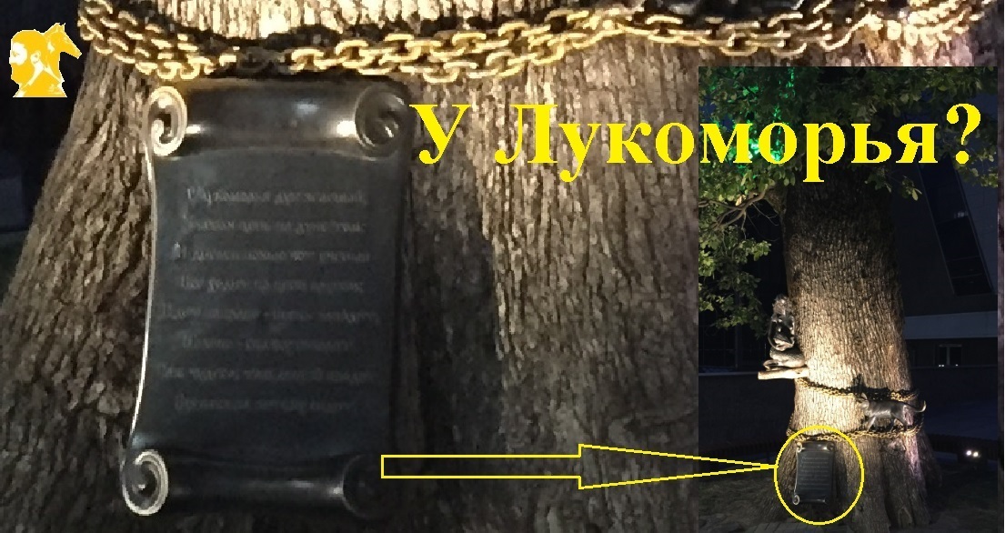 У Лукоморья?