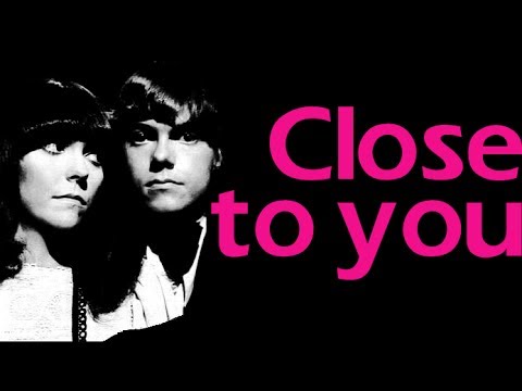 Эквиритмический перевод Close to you Carpenters