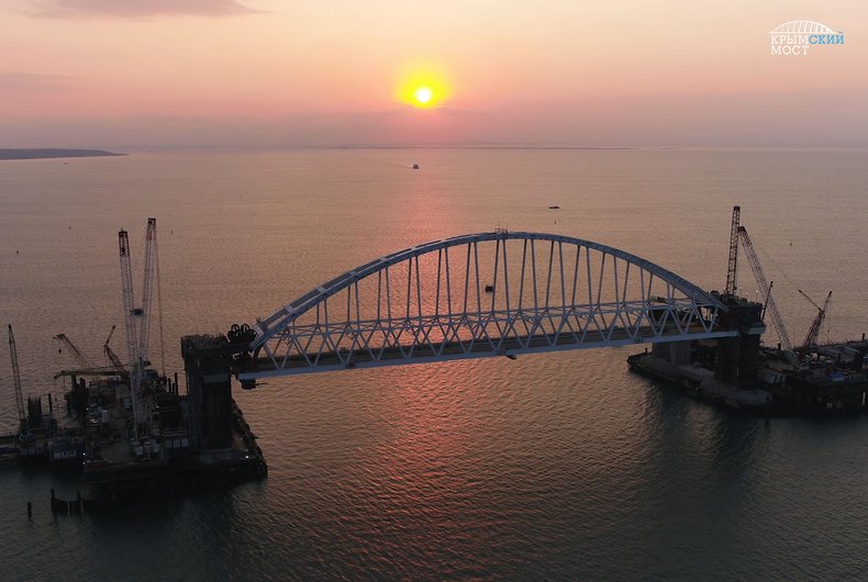 Крымский мост! Автодорожная арка