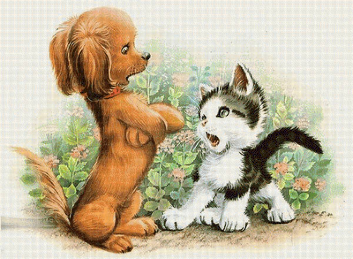 Надо жить припеваючи. Щенок рисунок. Собака иллюстрация. Рисунки животных. Собачки и кошечки.