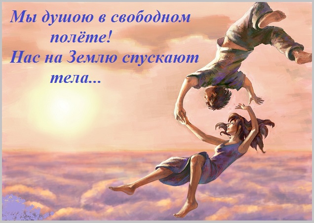 Мы душою в свободном полёте