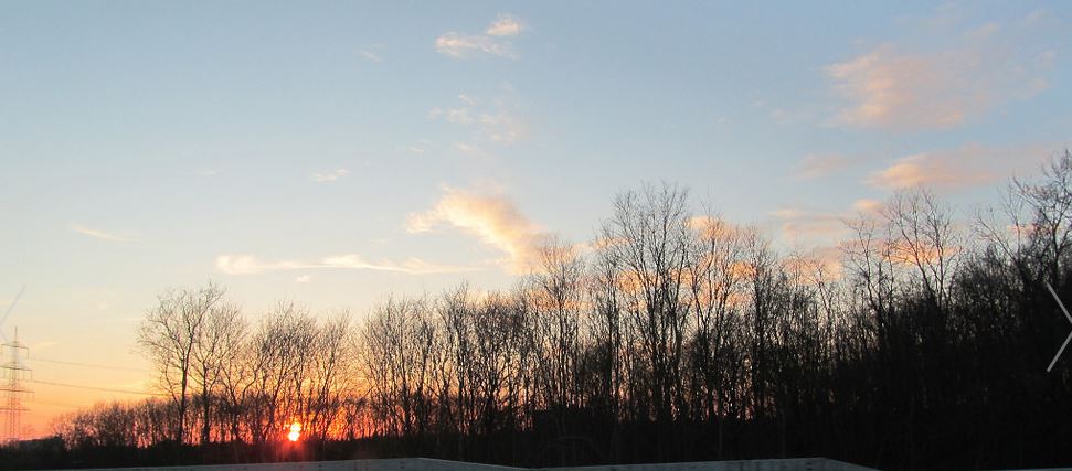 Малиновый закат