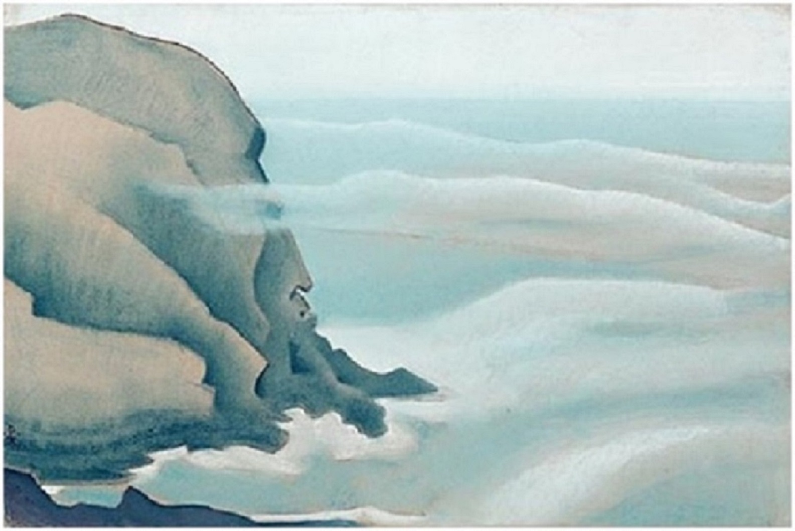 Вода и ветер, шлифуя профиль
