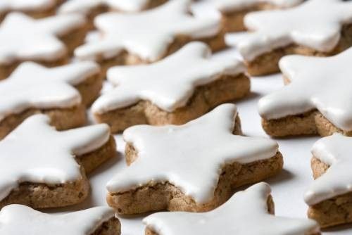 австрийское рождественское миндальное печенье...