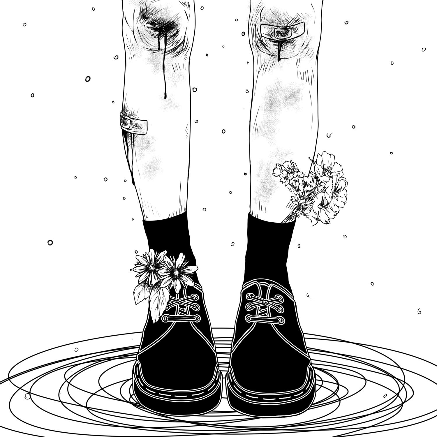 Эскиз пошлая молли тату