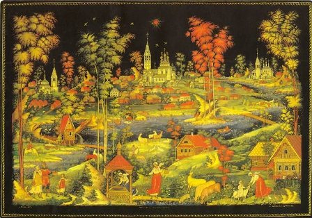 Сонная рыжая осень