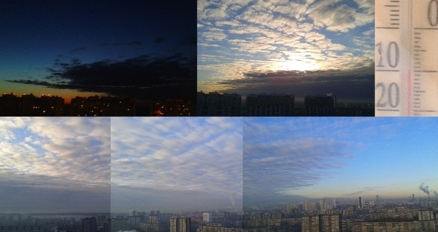 Люблю хрустально-самоцветные рассветы октября...