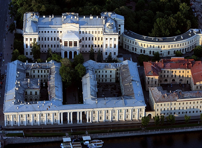 Аничкин дворец в санкт петербурге фото Аничков дворец (Вадим Константинов 2) / Стихи.ру