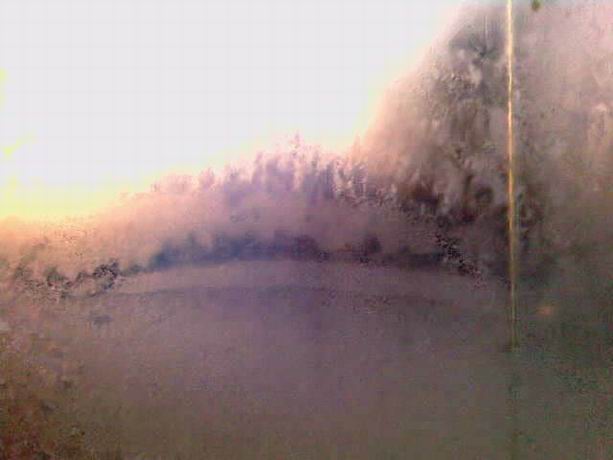 Буран ударил...