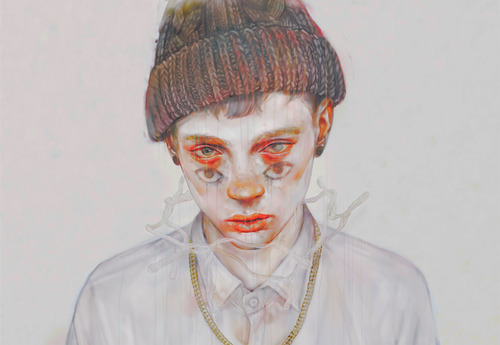 Она писала ему