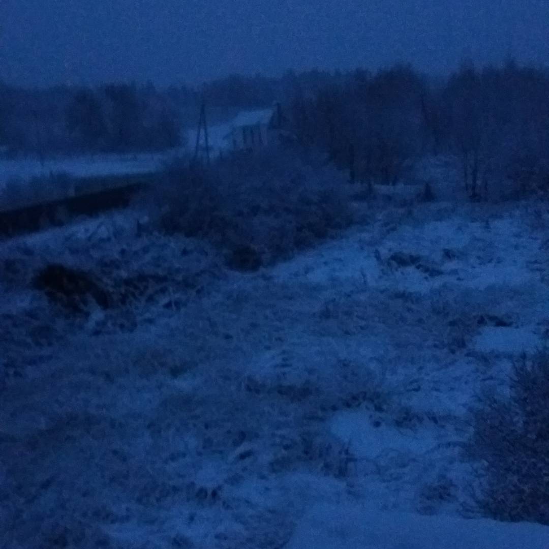 Утренний снег