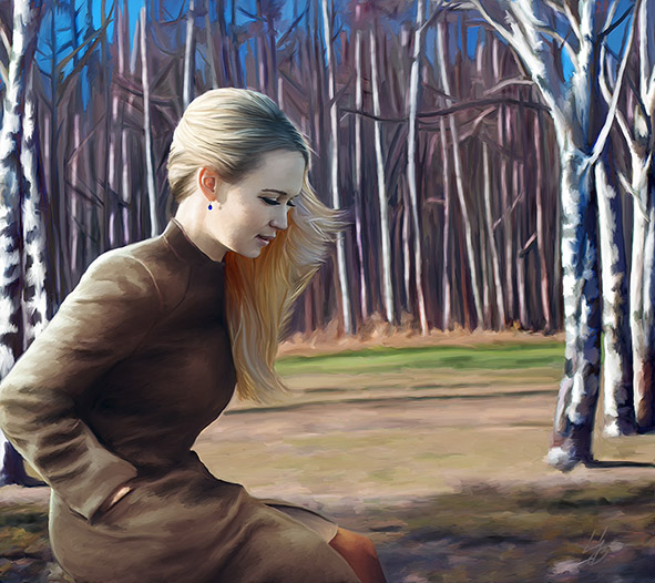 Предзимний парк