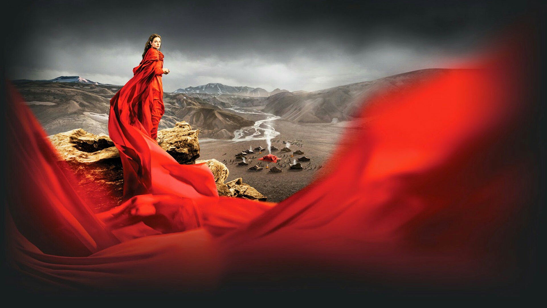 Красная бай. Красный шатер 2014.