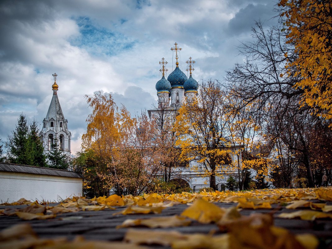 Кострома осенью церкви