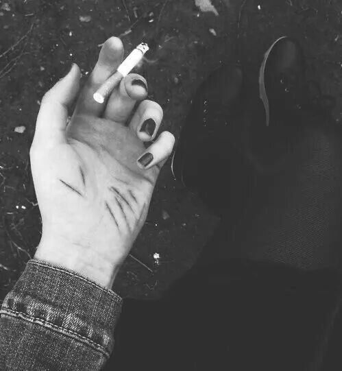 Прости, родной, я начала курить