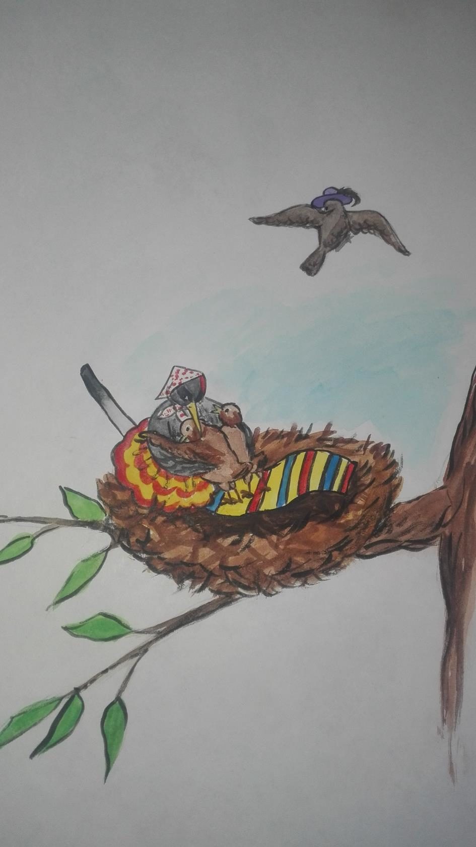 Кукушата к кукушке лететь не хотят