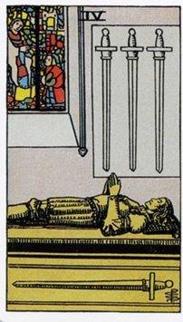 IV Мечей Карты Таро в стихах